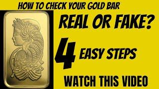 HOW TO SPOT A FAKE GOLD BAR PAMP SUISSE EDITION #youtube #gold #usa #canada #how #howto #apmex