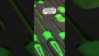 Trading in my old screwdrivers to purchase Snap-On SGDX160BFR 16 Piece Red soft grip Part 5 #viral