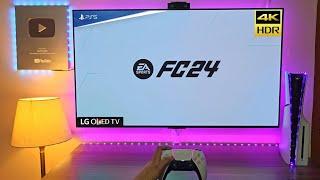 EA FC24 PS5 Slim 4K HDR 60FPS  PS+ May Free Game