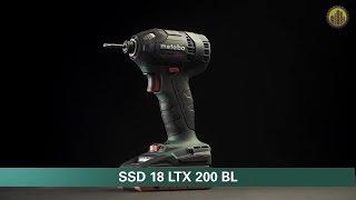 Аккумуляторный ударный гайковерт Metabo SSD 18 LTX 200