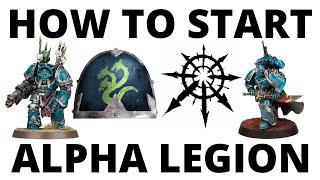 How to Start an Alpha Legion Army in Warhammer 40K 10th Edition