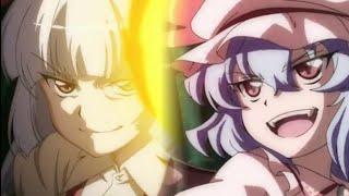 TouhouRemilia vs Mokou Full Fight