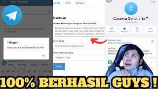 BEGINI  Cara Atasi Tidak Bisa Membuat Grup Telegram