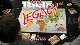 Risk Legacy  - Full Campaign - Game 1