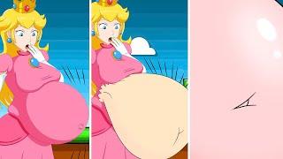 WAIT Princess Peach THIS IS TOO MUCH MILK 