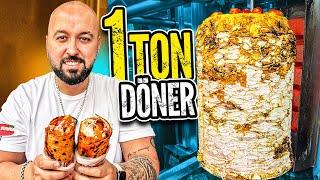 İSTANBULDA GÜNDE 1 TON DÖNER SATIYORLAR DÖNER İMPARATORLUĞU