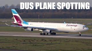 Dusseldorf International DUSEDDL Plane Spotting - 10 Landings & Takeoffs