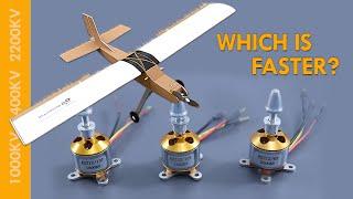 Which of the 2212 BL Motors is Faster? Which Size Propeller is More Efficient?