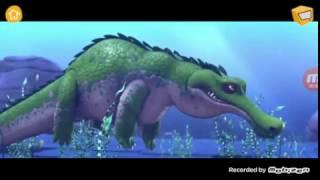 Animation - Crocodile tries to eat Bird