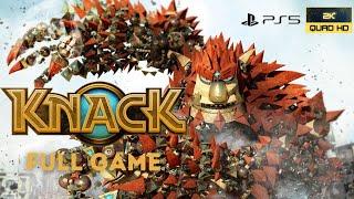 Knack  Full Game  No Commentary  *PS5  2K 60FPS