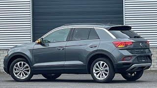 Volkswagen NEW T-roc Life 2023 in 4K Indium Grey 17 inch Johannesburg  Walk around & Detail inside