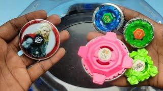 Thor Beyblade vs Made in India Beyblades Battle 