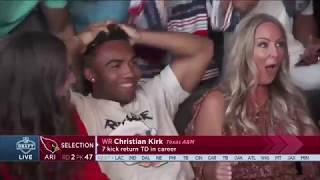 Arizona Cardinals Select WR Christian Kirk In Round 2