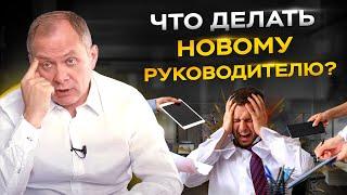 Назначили руководителем что делать в первую очередь? Первый день начинающего руководителя