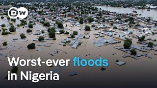 One million Nigerians displaced by severe flooding  DW News