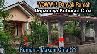 Nyata  Banyak Rumah Depannya Kuburan Cina  Kampung Menyatu Dengan Kuburan Tionghoa.