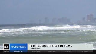 6 drowned in rip currents at Florida beaches in 2 days. Heres what to do if you get caught in one