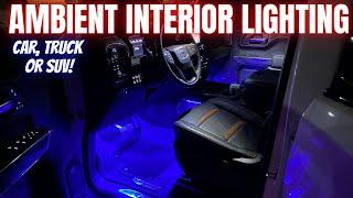 Watch This BEFORE Choosing LED AMBIENT INTERIOR Lighting Mod for your Car or Truck