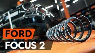 Как заменить задние пружины подвески на FORD FOCUS 2 DA ВИДЕОУРОК AUTODOC