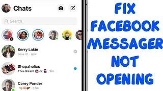 Messenger not opening problem Fix  messenger not open problem