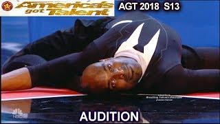 Troy James Contortionist FREAK OUT ACT   Americas Got Talent 2018 Audition AGT