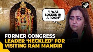 “I was locked in a room” Radhika Khera quits Congress amid controversy over visit to Ayodhya