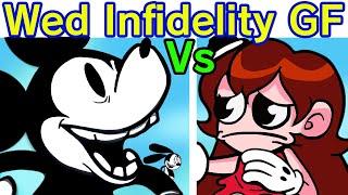 Friday Night Funkin Mickey Mouse & Oswald D-sides VS GF  Wednesdays Infidelity Part 2 FNF Mod