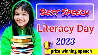 Literacy Day Speech EnglishInternational Literacy Day Speech World Literacy Day