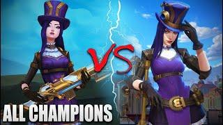 LEAGUE OF LEGENDS VS WILD RIFT ALL CHAMPIONS Ingame & ModelsGraphics Comparison