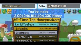 Reaching 2 Quadrillion Honey on All-Time Top Honeymakers Leaderboard  #1 HoneyMaker  Whats Next?