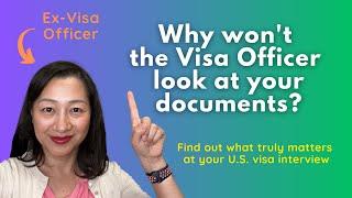 Why wont the Visa Officer look at your documents?