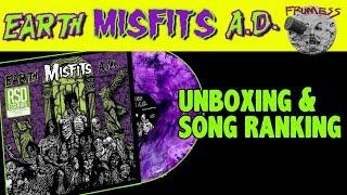 Misfits Earth A.D. Record Store Day Purple Swirl Unboxing and Song Ranking  Frumess