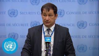 Russia on Nord Stream Sabotage - Security Council Media Stakeout  United Nations