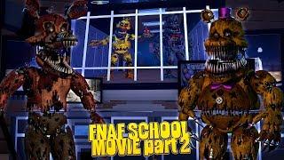 Minecraft FIVE NIGHTS AT FREDDYS SCHOOL MOVIE PART 2