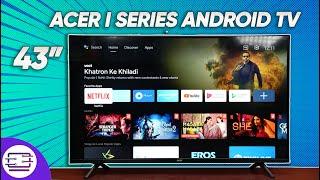 Acer I Series Android TV 43 Inch 4K UHD - 30W Dolby Audio HDR10+ Android 11