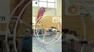 Bavarian Championships 2024 in Gymwheel Age Groupe17 18 Julie Kocot  #sports #acrobatics