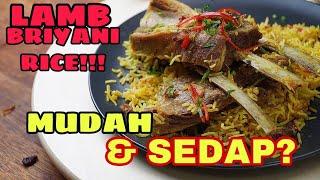 CARA MASAK NASI BRIYANI KAMBING  MUDAH & SEDAP  RESEPI HOTEL