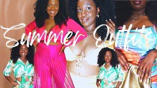 Summer Outfit Ideas  Shein Forever 21 Boohoo Haul  Outfits for Vacation Brunch Concerts & More