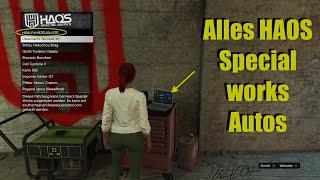 Alle 9 Haos Special Works Fahrzeuge plus Fahrzeugliste GTA Online