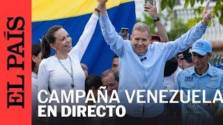 DIRECTO  En vivo María Corina Machado acompaña el arranque de Edmundo González Urrutia  EL PAÍS