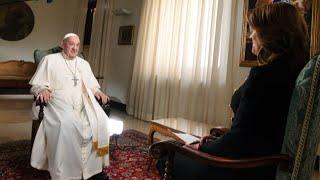 CBS News Anchor Norah ODonnell Interviews Pope Francis
