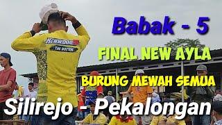 PERTARUNGAN SENGIT & ADU GENGSI DI BABAK 5 ‼️FINAL NEW AYLA LAPKOL GONDOSARI SILIREJO PEKALONGAN