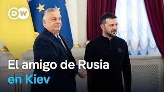 Primer ministro de Hungría insta a Zelenski a negociar un alto el fuego con Rusia