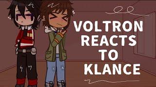 Voltron Reacts to Klance D