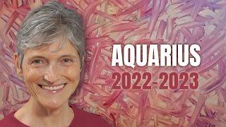 Aquarius 2022-2023 Annual Horoscope Forecast - Youre Going Higher and Higher