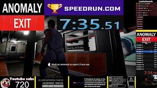 World Record speedrun Duo in 733 Minutes   Anomaly Exit 