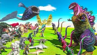 EVOLUTION of SHIN GODZILLA VS All Monsters - Animal Revolt Battle Simulator