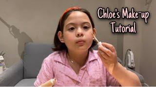 Make-up tutorial by Chloe My Niece