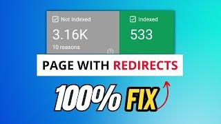 Fix - Page with redirect in Google Search Console SOLVED