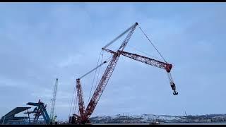 Гусеничный кран 750т LIEBHERR LR 1750